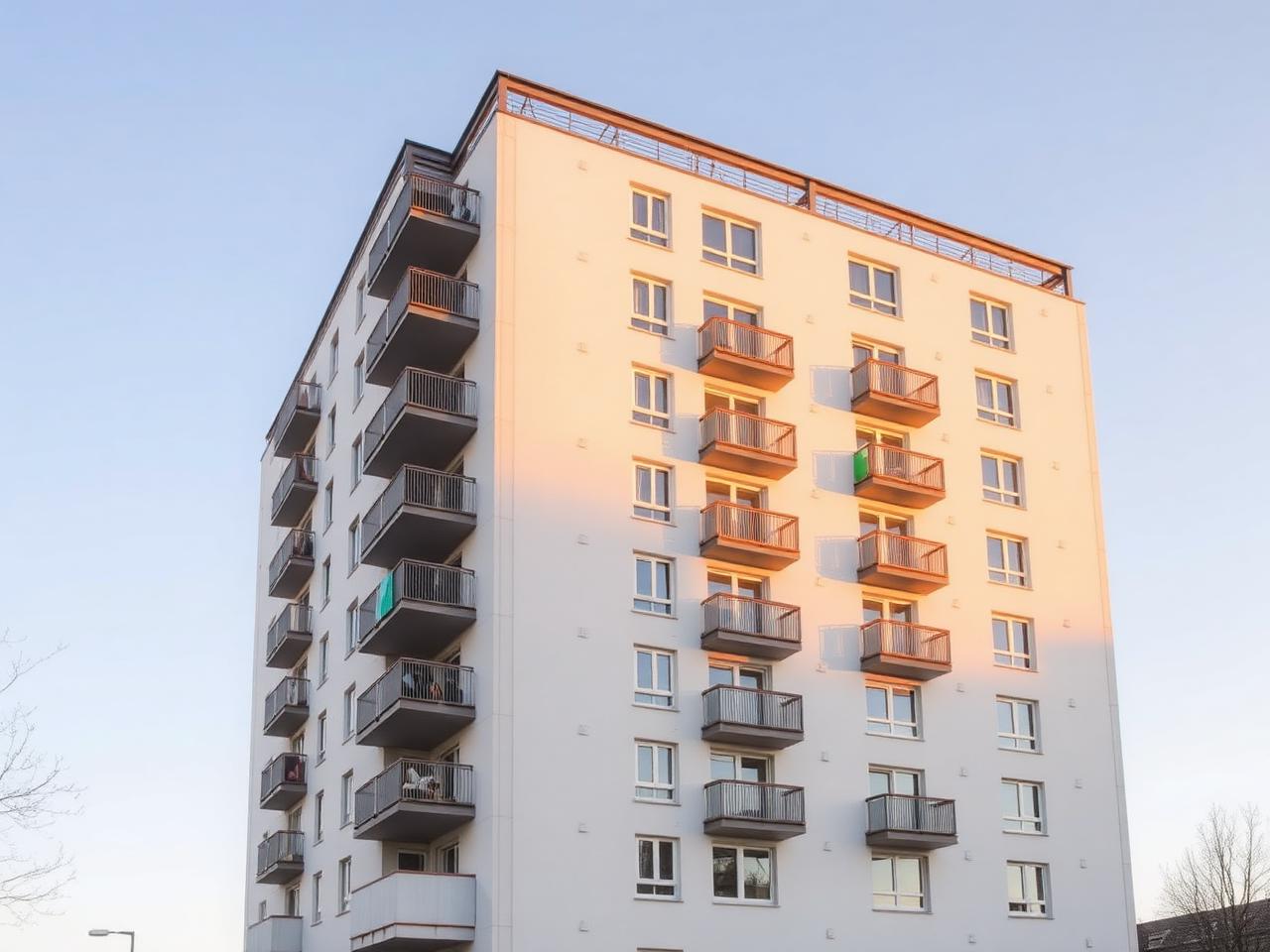 Modern Oslo apartment building